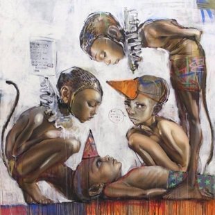 Herakut - known graffiti artists