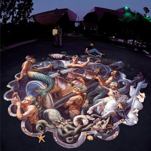 Анаморфные рисунки Курта Веннера