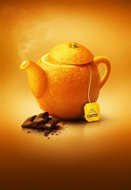 Orange tea Curtis