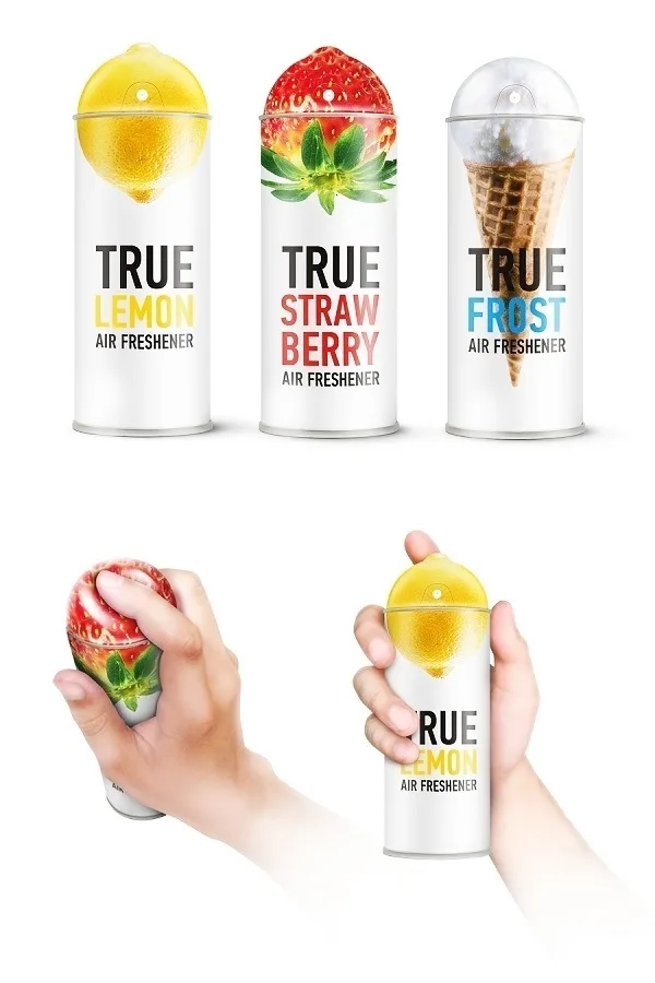Air freshener with unusual flavors